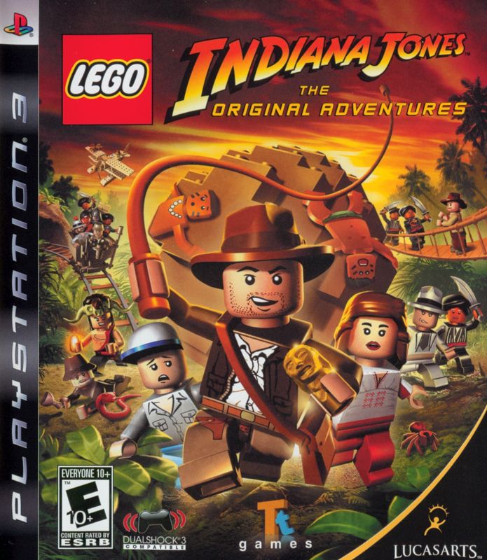 LEGO Indiana Jones The Original Adventures box art for Playstation 3